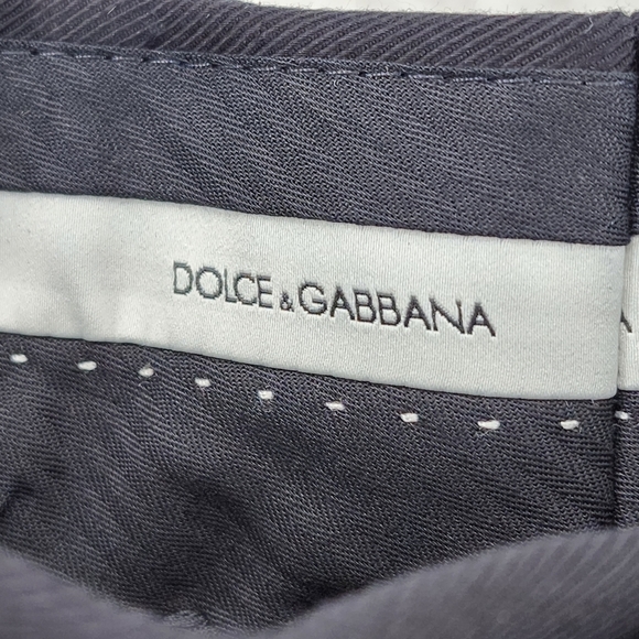 Dolce & Gabbana Men's Buckle Detail Tailored Trouser - IT44 - Picture 3 of 6